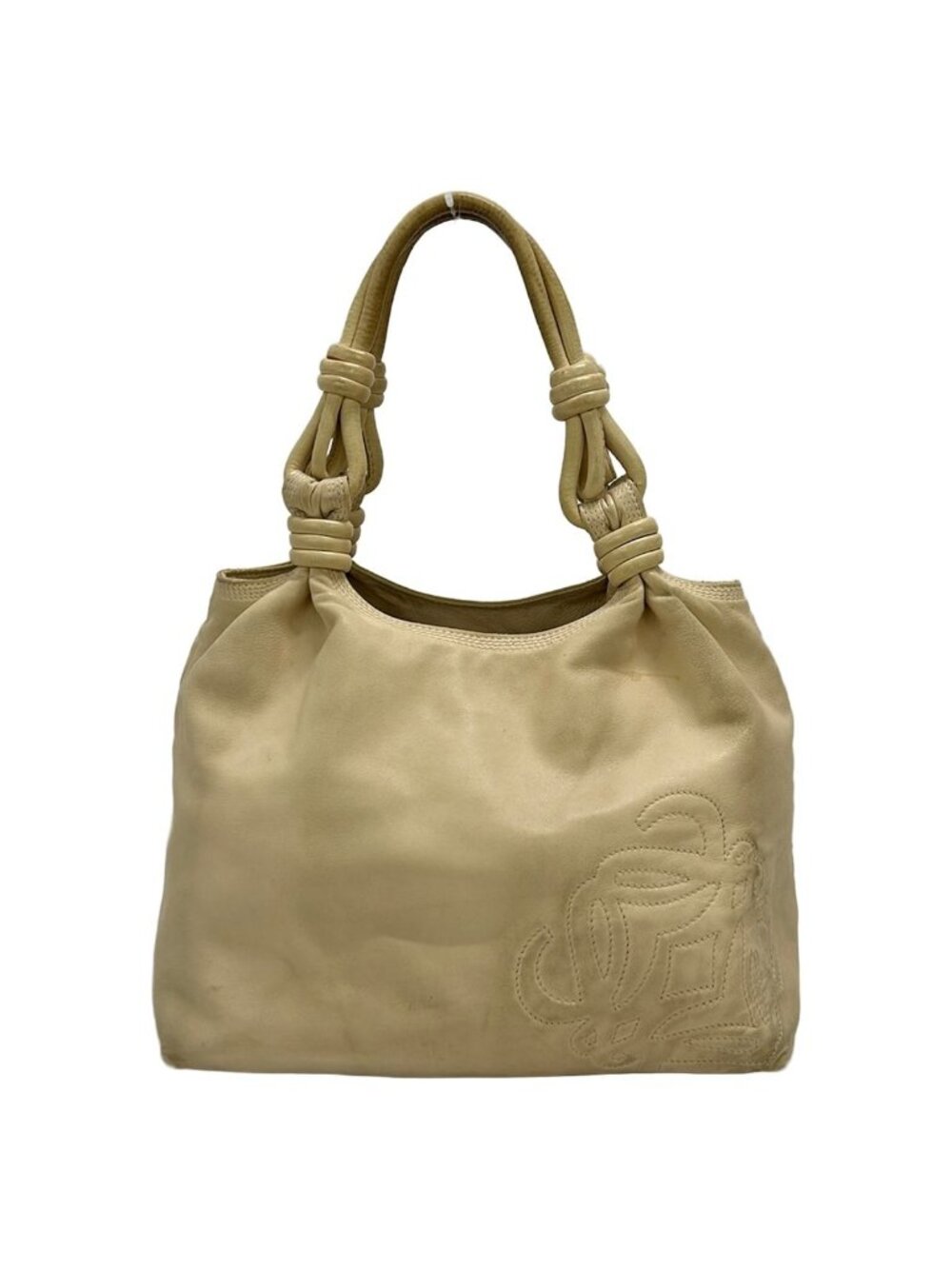 Loewe Tote Bag Ivory Leather